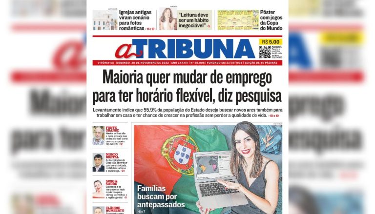 Confira os destaques do Jornal A Tribuna deste domingo
