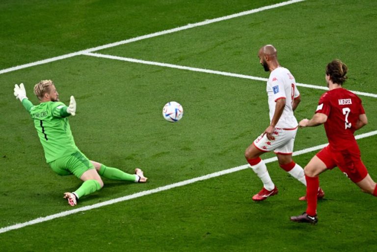 Em jogo equilibrado, Dinamarca e Tunísia empatam em estreia na Copa
