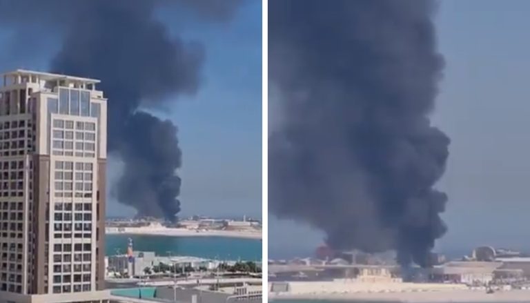 VÍDEO | Incêndio atinge cidade de estreia do Brasil na Copa