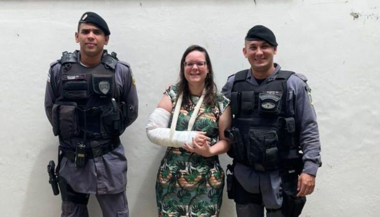“Eu clamei e os policiais me socorreram”, disse professora baleada