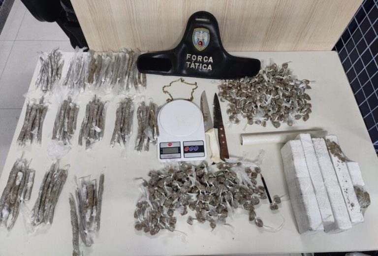 Polícia apreende drogas e prende suspeitos de tráfico em Vila Velha