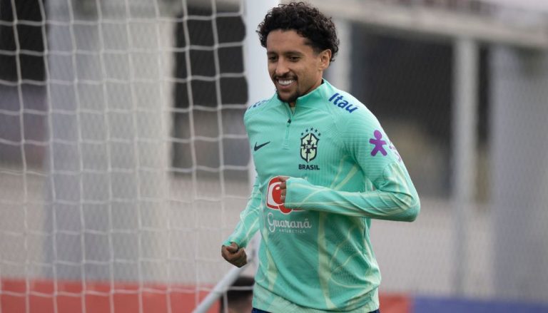 Com Marquinhos, Tite tem grupo completo em treino pela primeira vez