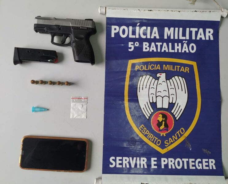 Homem é preso em Aracruz após disparos próximo a escola