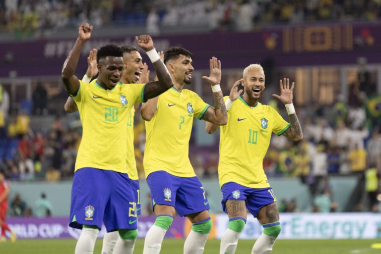 Goleada com baile da Seleção Brasileira