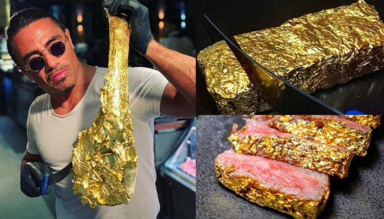 Ouro que envolve carne de R$ 9 mil só custa R$ 60 e é comum na culinária