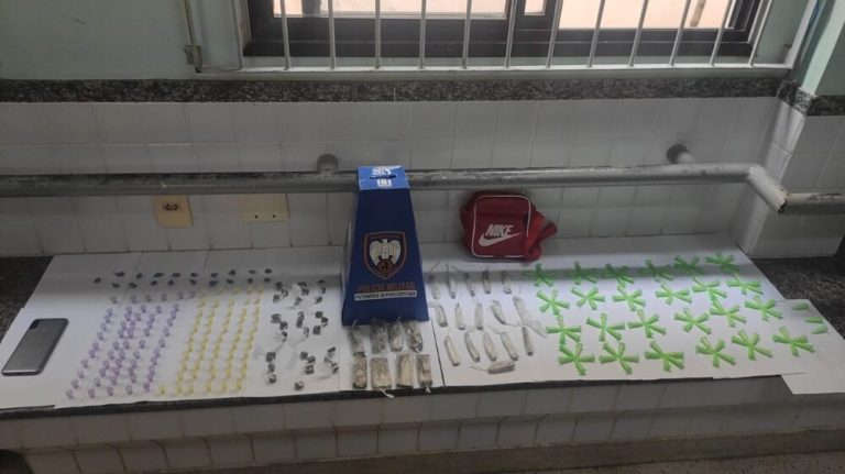 Preso suspeito de vender drogas em ruas de Guarapari