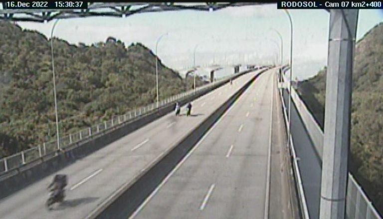 Trânsito na Terceira Ponte é interditado nos dois sentidos