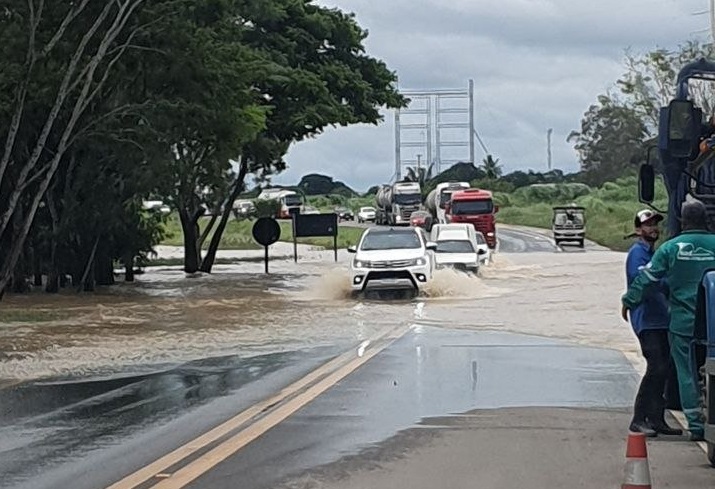 Chuva forte: confira a situação das rodovias no ES