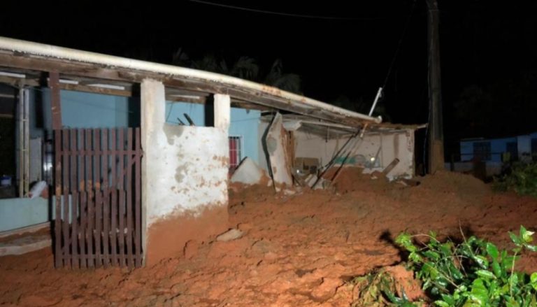 Criança morre soterrada após deslizamento de terra no Sul do ES