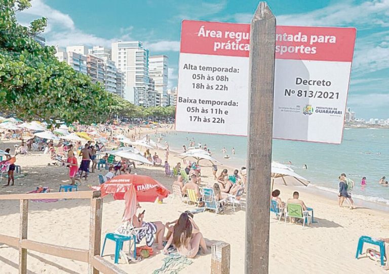Confira as regras para a prática de esportes no litoral