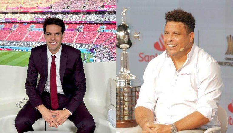 “No Brasil, Ronaldo é só mais um cara gordo andando por aí”, diz Kaká