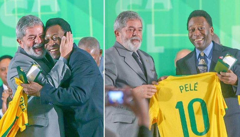 Lula vai ao velório de Pelé na Vila Belmiro nesta terça
