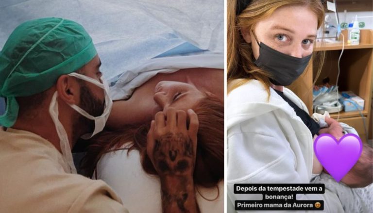 Pedro Scooby posta foto de filha mamando: “Depois da tempestade vem a bonança”
