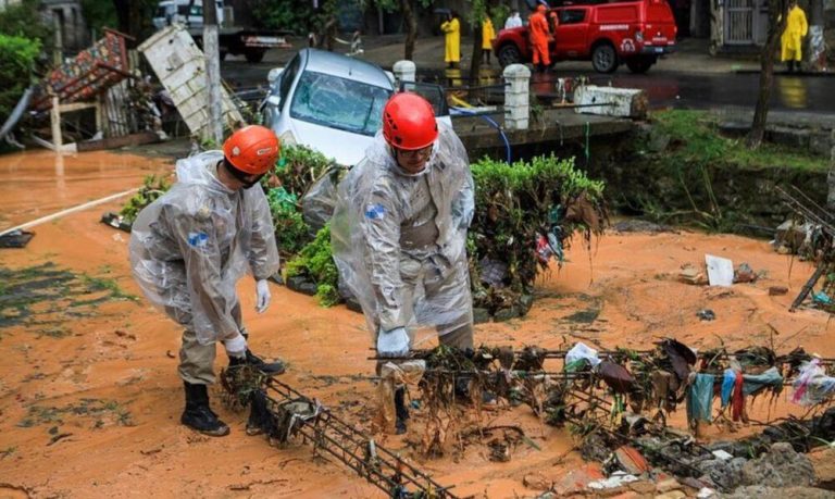 Chuvas no Sudeste e na Bahia preocupam Defesa Civil
