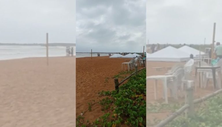 Bombeiros retomam buscas por sobrinho de vereador que desapareceu no mar no ES