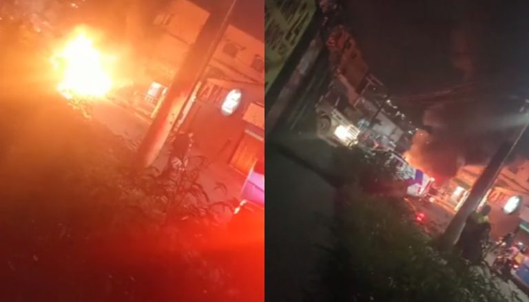 Ônibus são vandalizados durante protesto em Cariacica