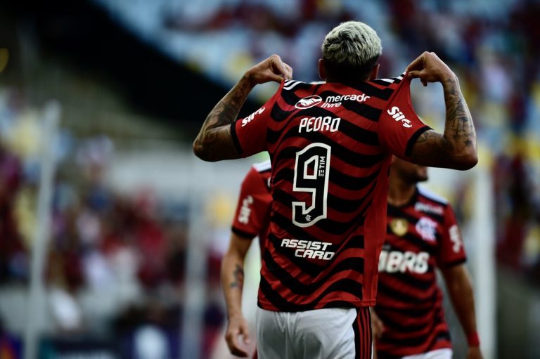 Pedro faz golaço de peito e Flamengo goleia Portuguesa-RJ