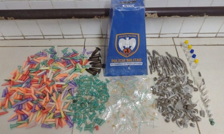 Drogas são apreendidas em operações policiais na Serra