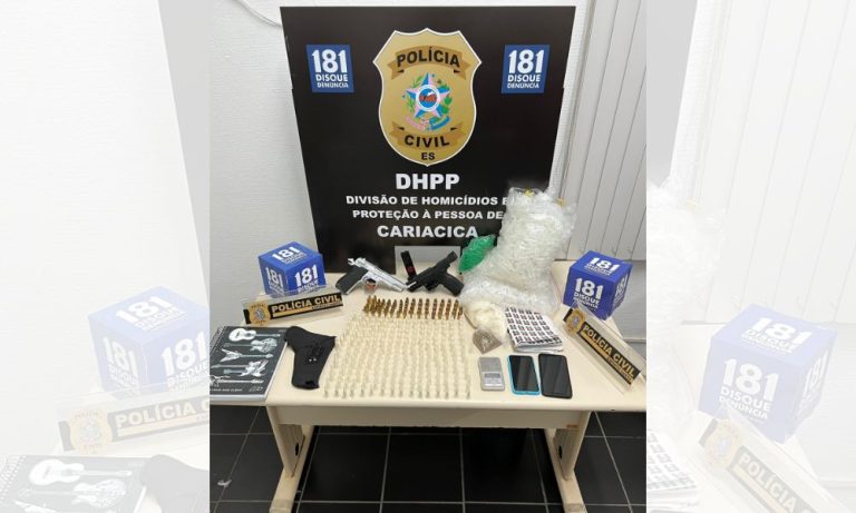 Suspeito de tráfico de drogas é preso em Cariacica