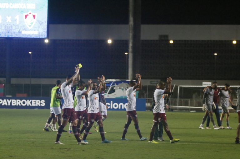 Veja as fotos do jogo do Fluminense em Cariacica