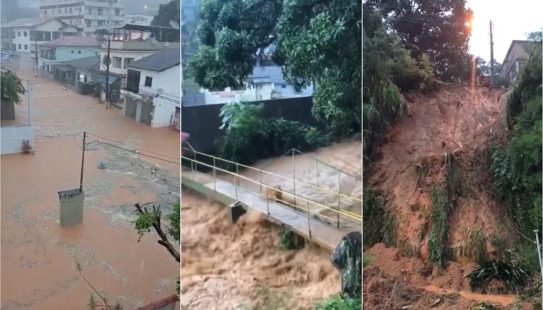 Chuva no ES: Mimoso do Sul volta a ser atingida por forte chuva e soma prejuízos