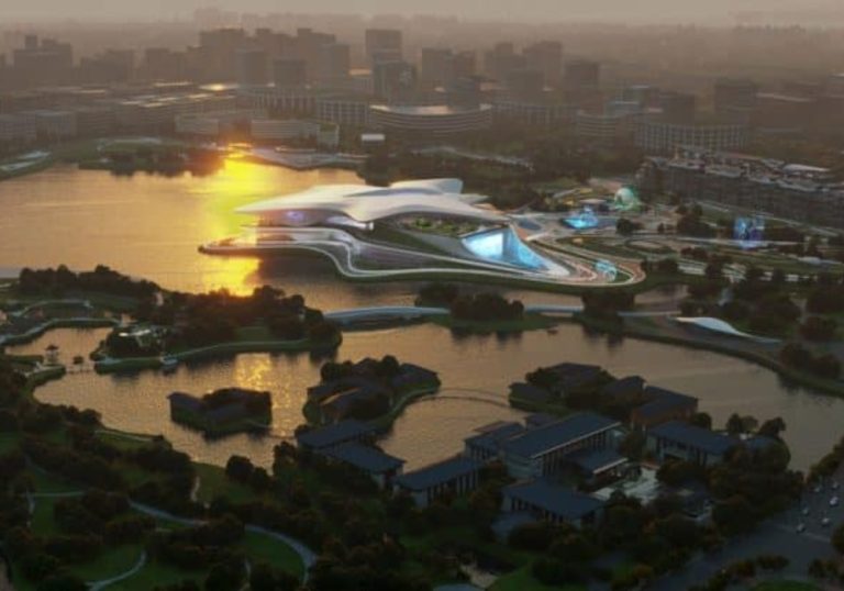 Museu flutuante é construído para sediar eventos de ficção científica