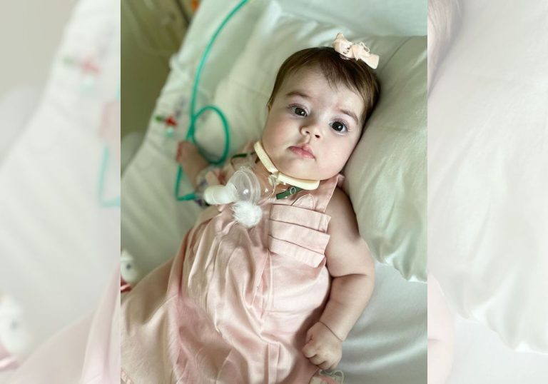 Filha de Juliano Cazarré tem alta após 7 meses internada