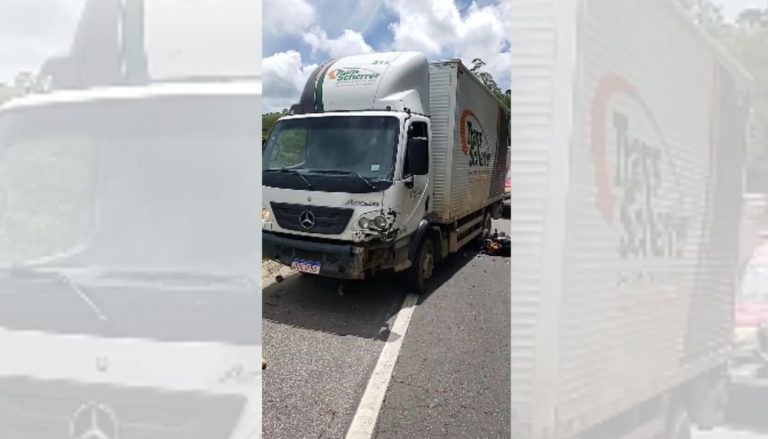 Acidente mata motociclista na Rodovia BR-262