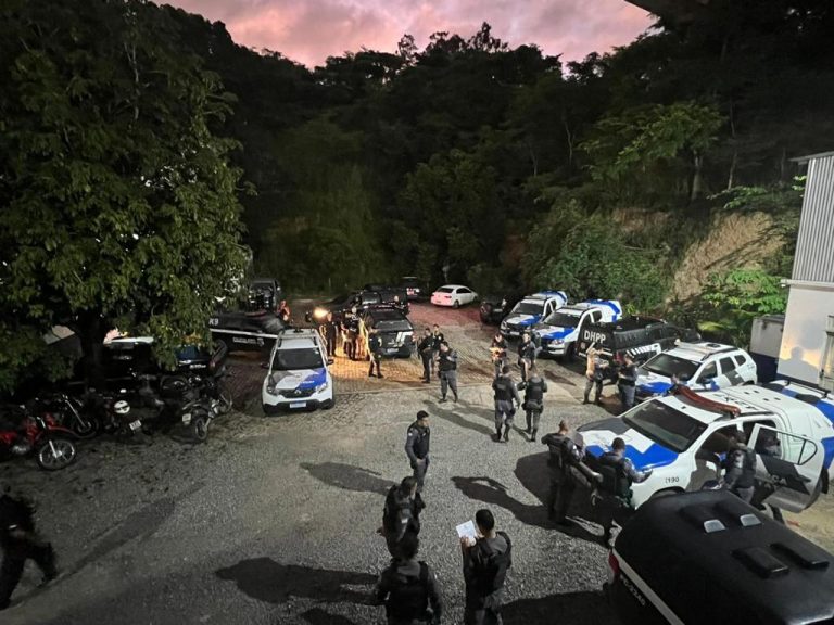 Chefe do tráfico e mais 9 são presos em operação no ES