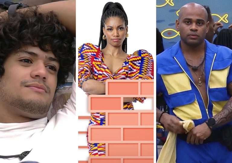 Cezar, Gabriel Santana e Tina estão no terceiro Paredão do BBB 23