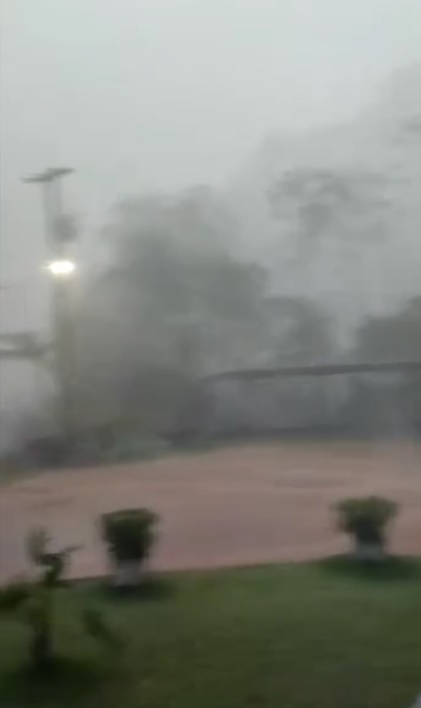 VÍDEO | Chuva de granizo atinge interior de Domingos Martins