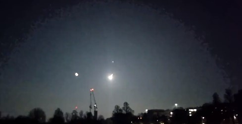 Asteroide entra na Terra e causa explosão de luz na Europa
