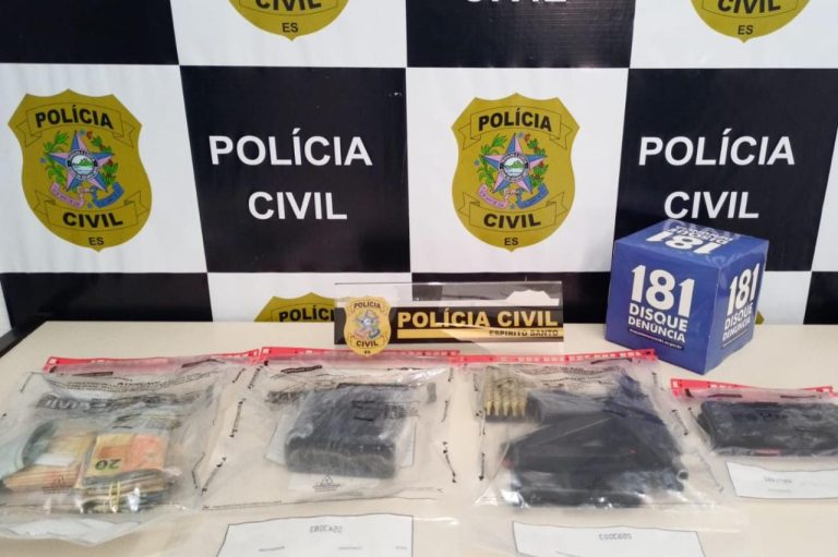 Polícia prende dois suspeitos pelo assassinato de homem após briga no ES