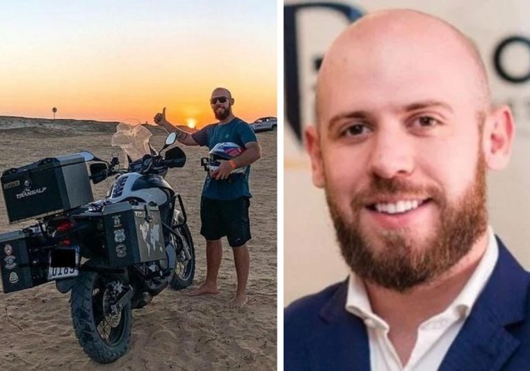 Empresário do ES morre ao bater moto em viagem com o pai