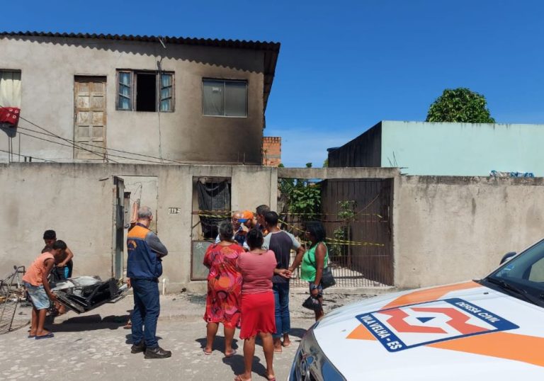 Família perde tudo durante incêndio em Vila Velha