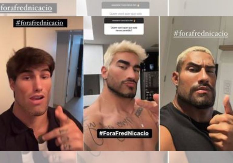 Ex-BBBs zombam da harmonização facial de Fred Nicácio. Veja como ele era antes
