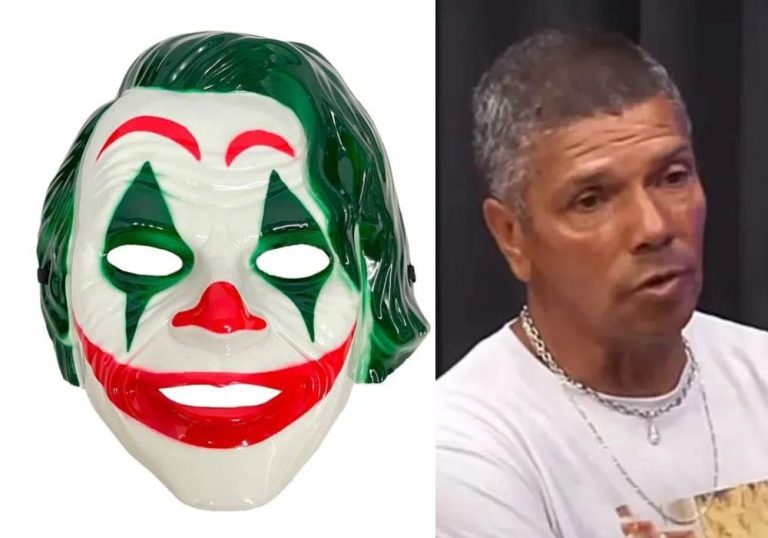 Suspeito de assassinar Pedrinho Matador utilizava máscara do Coringa
