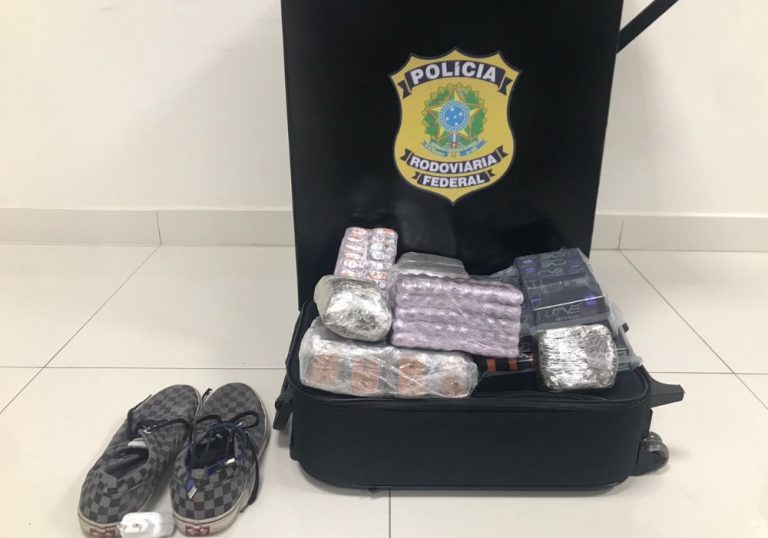 Homem é preso transportando 7 kg de Haxixe dentro de ônibus no ES