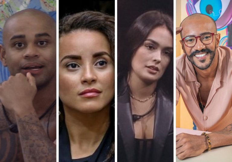 Cezar, Domitila, Larissa e Ricardo se enfrentam no Paredão do BBB 23