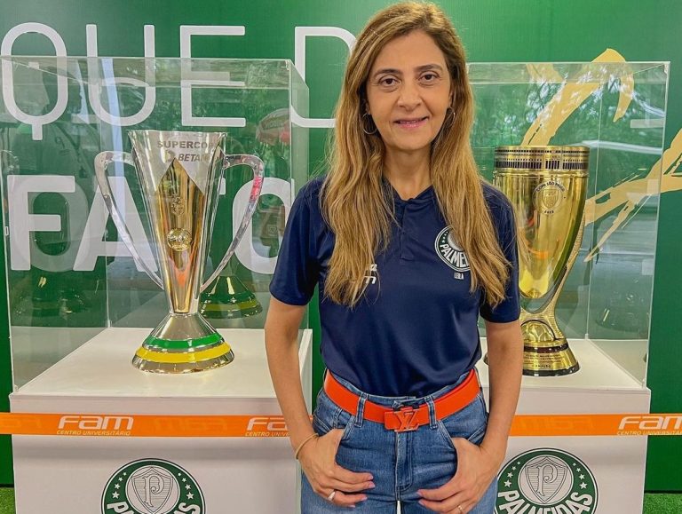 Leila reage à vaga do Palmeiras no Mundial: ‘vai lutar pelo bi’