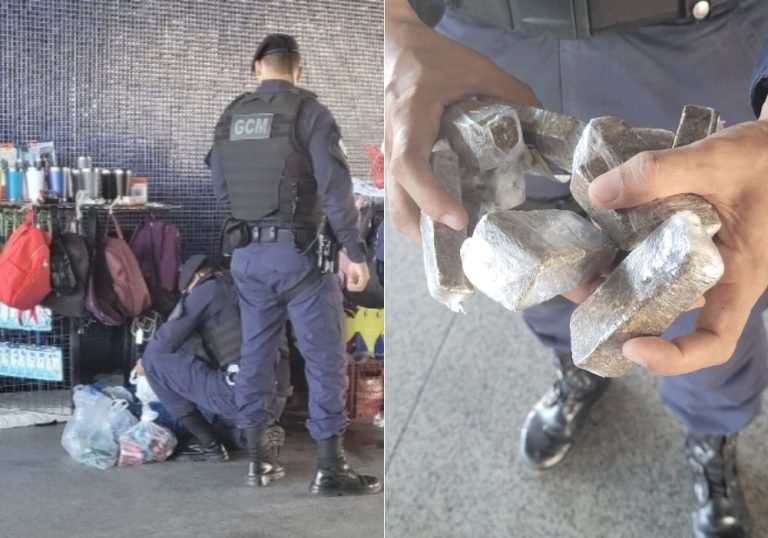 Ambulante é presa com drogas em terminal do Transcol no ES
