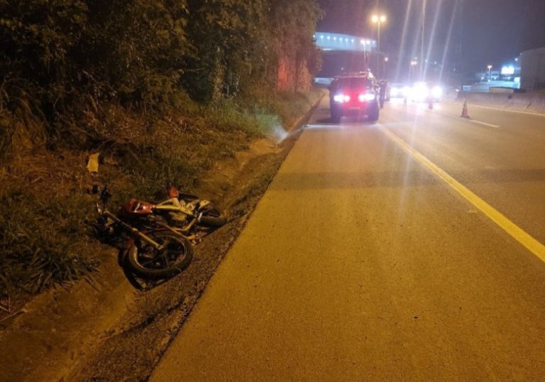 Motociclista morre em acidente na BR-101 no ES