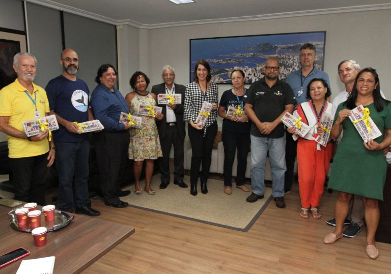 Guias de turismo visitam a Rede Tribuna e conhecem novo projeto