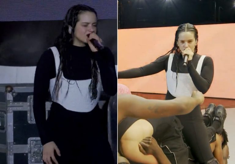 Rosalía brilha no Lollapalooza com show cinematográfico