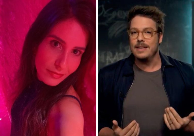 Nataly Mega diz que ficou confusa com decisão de Porchat sobre não ter filhos