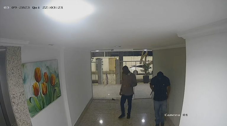 Polícia divulga imagem de suspeitos de assalto a condomínio no ES