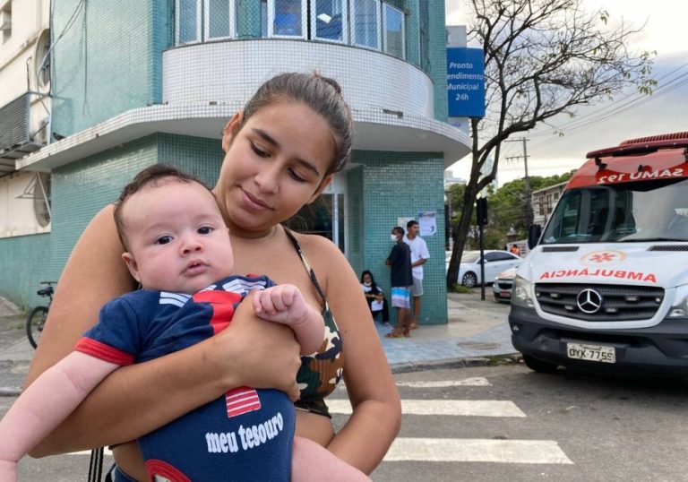 Crianças com gripe lotam hospitais