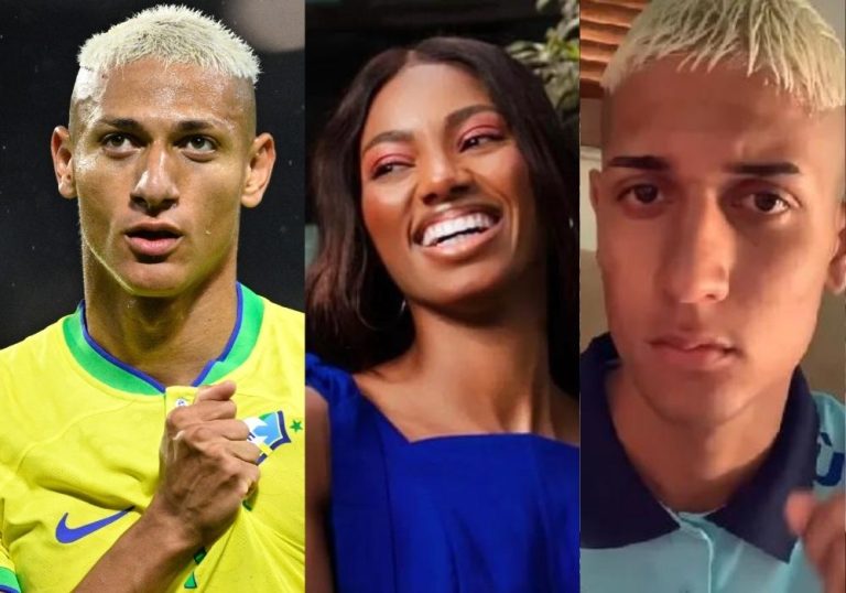 Richarlison nega ter ficado com Tina no Carnaval e ‘culpa’ sósia