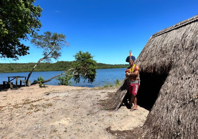 Aldeia fica aberta para visitantes todos os dias em Aracruz