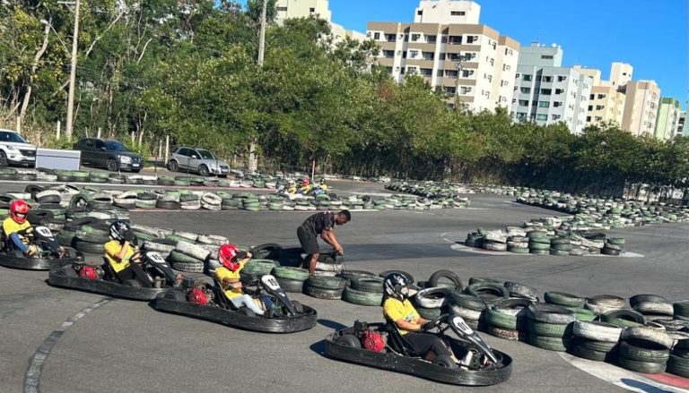 Educação no trânsito a bordo do kart